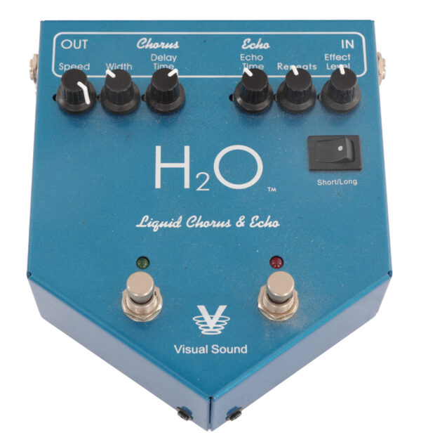 Second Hand Visual Sound H2O Liquid Chorus & Echo Pedal 038
