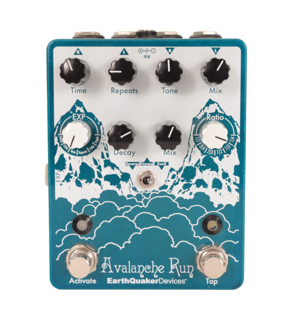 Second Hand EarthQuaker Devices Avalanche Run Stereo Reverb and Delay Pedal 168