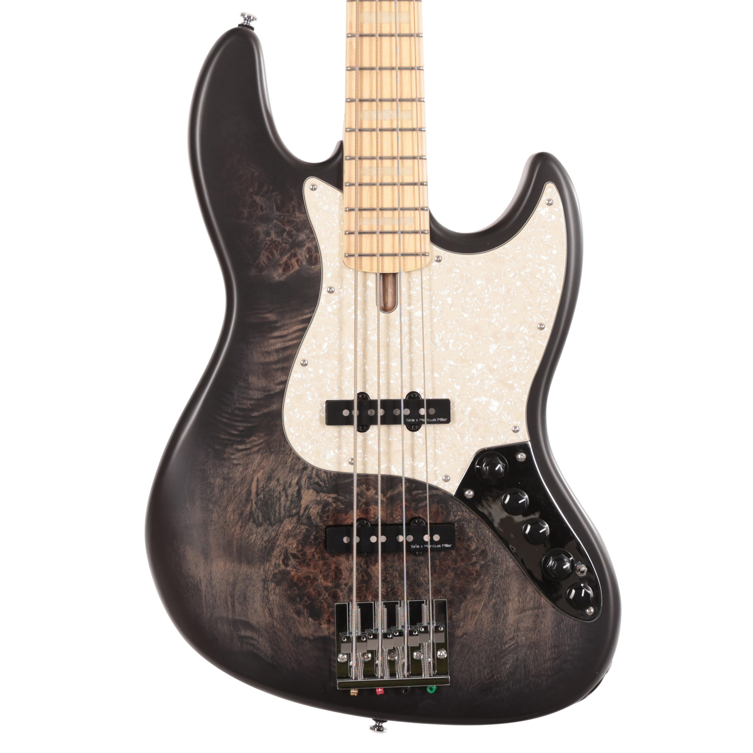 Sire Marcus Miller V7 Reissue Bass Swamp Ash 4 String in Transparent Black Satin