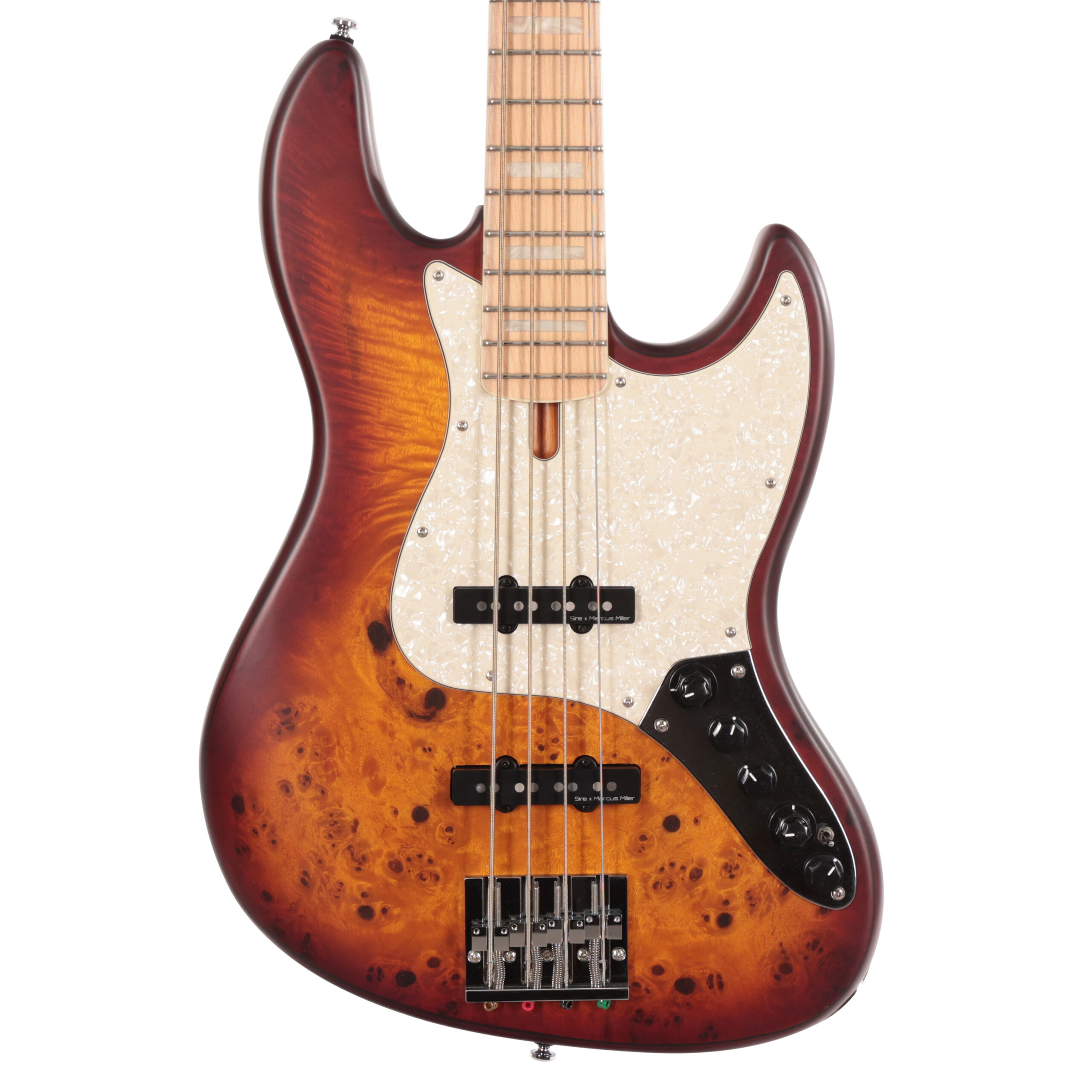 Sire Marcus Miller V7 Reissue Swamp Ash 4 String Bass in Tobacco Sunburst Satin