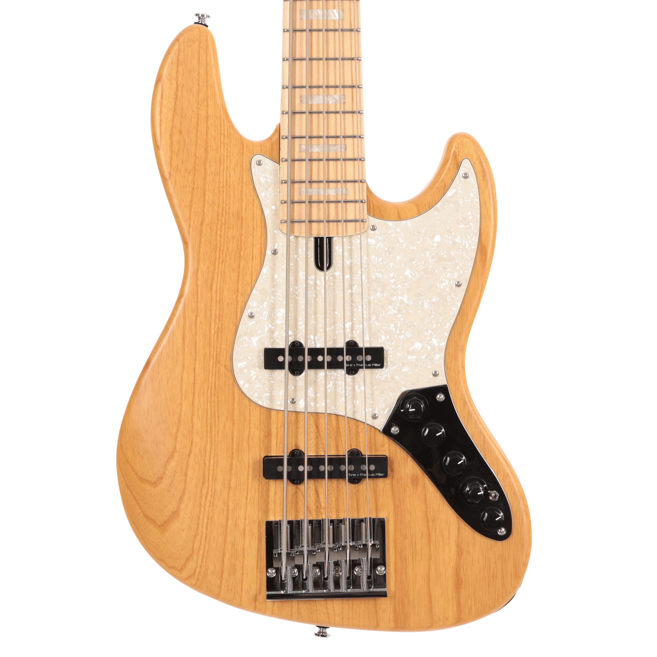 Sire Marcus Miller V7 Reissue Swamp Ash 5 String Bass in Natural Satin