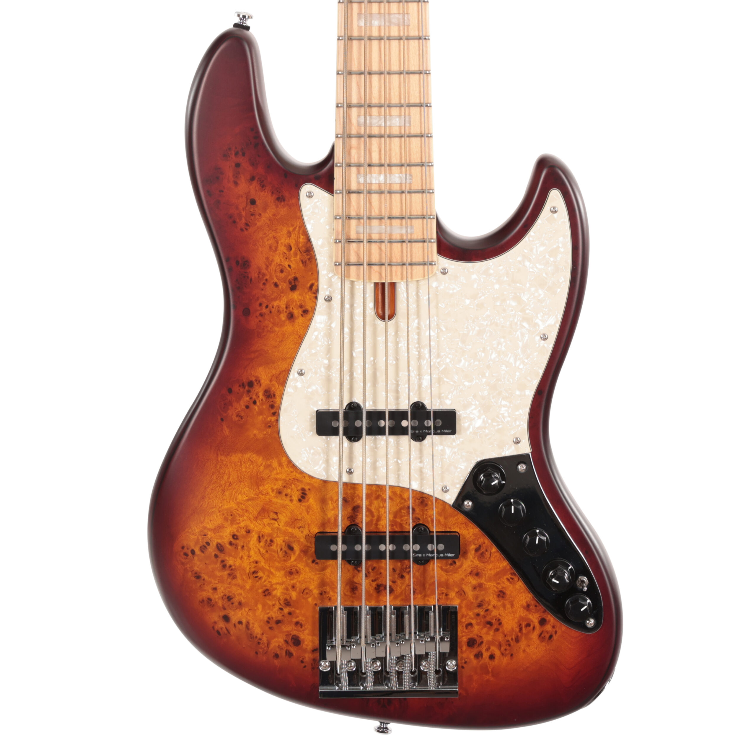 Sire Marcus Miller V7 Reissue Bass Swamp Ash 5 String in Tobacco Sunburst Satin