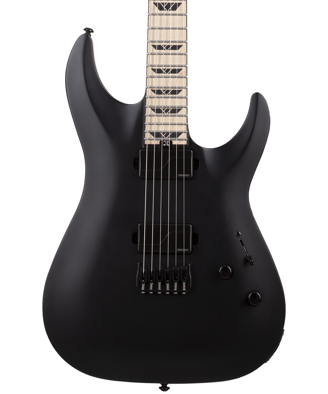 Schecter C-1 SLS Custom in Satin Black