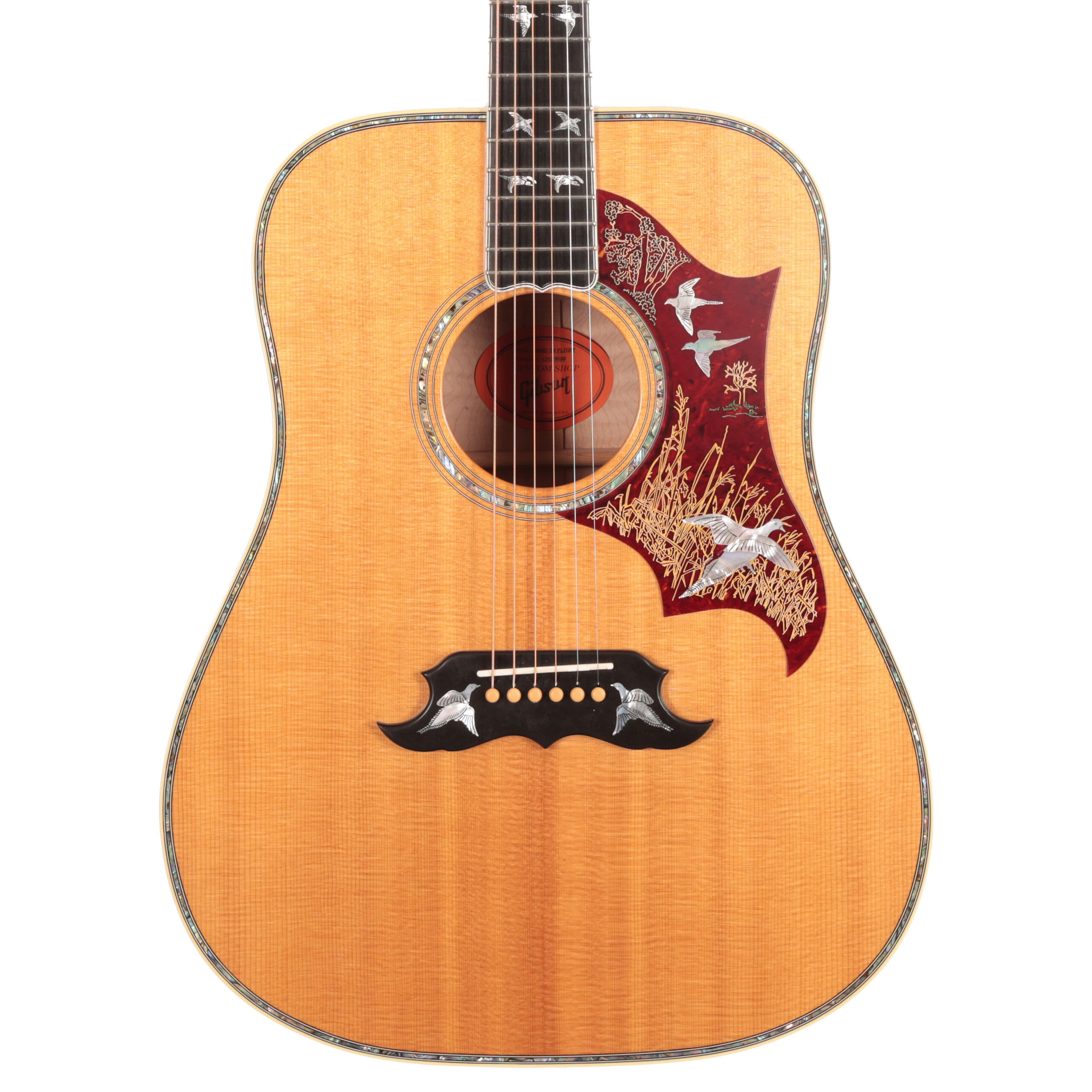 Second Hand Gibson Doves In Flight In Natural 2019 Acoustic Guitar 5-3