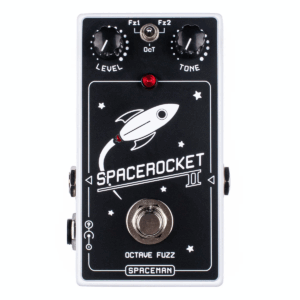 Spaceman Effects Space Rocket II Octave Fuzz Pedal in White