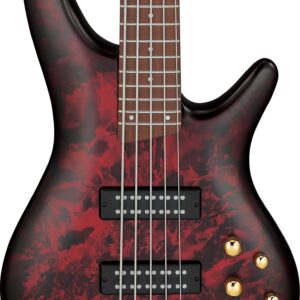 Ibanez SR305EDX-WZM SR Series 5 String Bass in Wine Red Frozen Matte