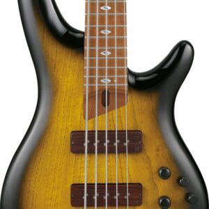 Ibanez SR4505-DST SR Prestige 5 String Bass in Desert Sunset Burst
