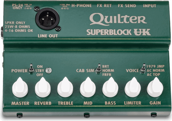 Quilter Superblock UK 25-Watt Pedalboard Amp Head
