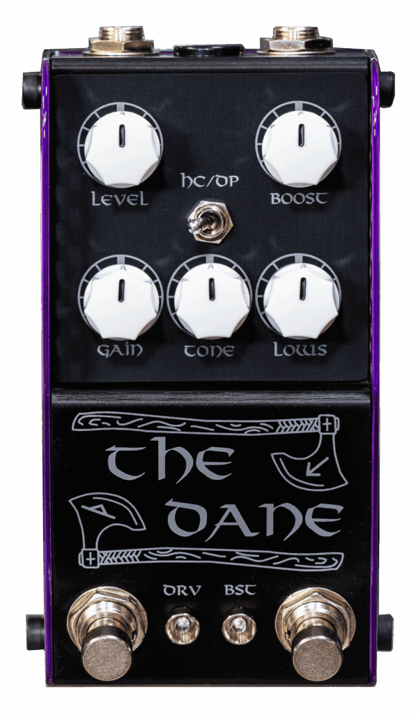 Thorpy The Dane MKII Pedal â€“ â€˜Danishâ€™ Pete Honore Signature Dual Drive & Boost Pedal