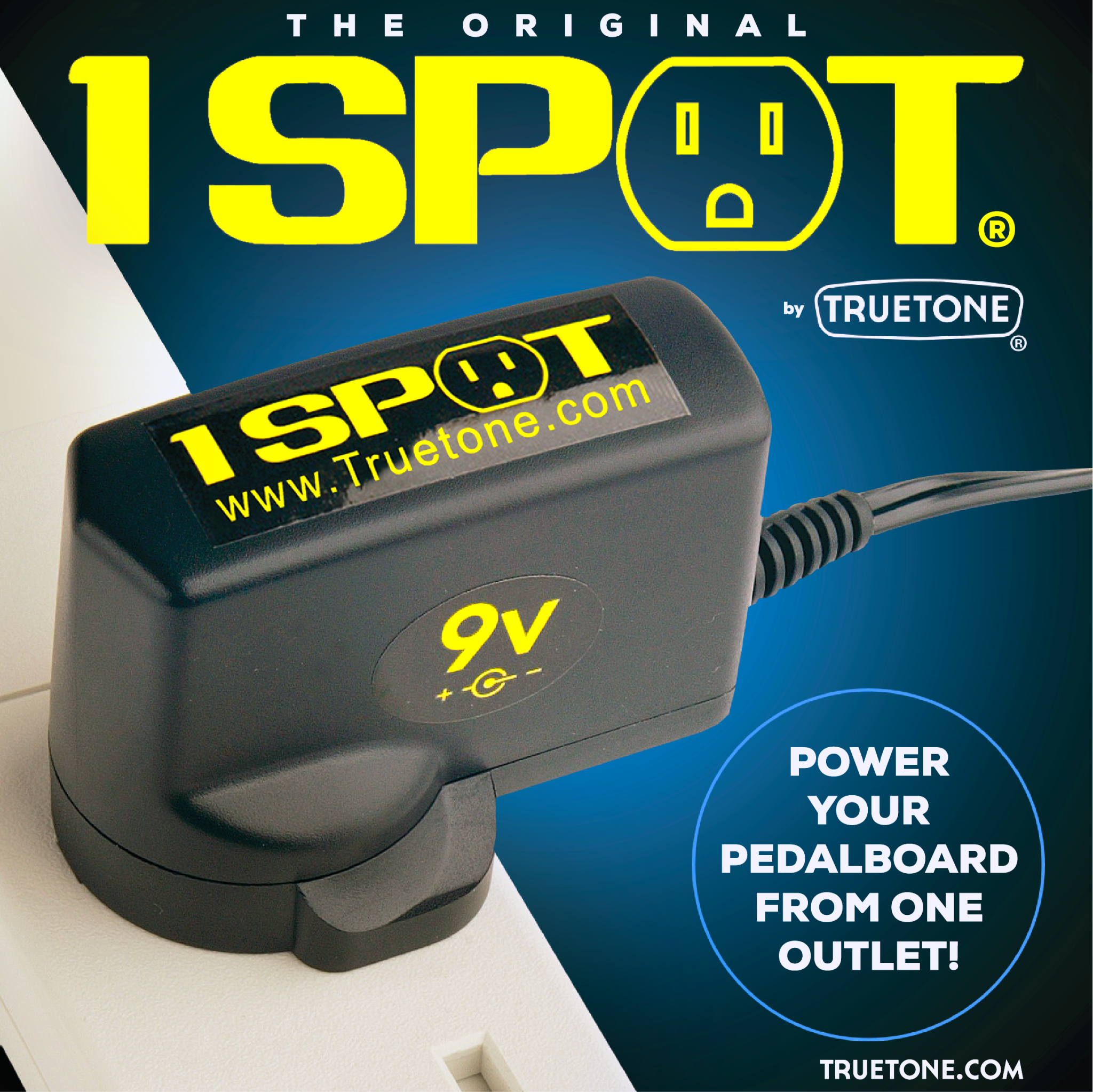 Truetone 1 SPOT 9V Pedal Power Supply