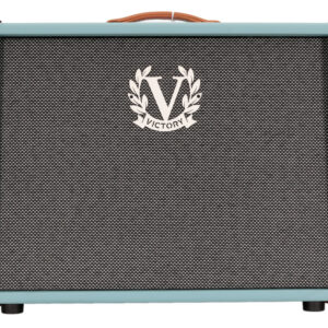 Victory MK 112 Open-Back Speaker Cabinet in Aqua with Celestion Alnico Gold Speaker