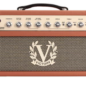 Victory MK Clean 100w Hand-Wired Valve Amp Head in Cognac