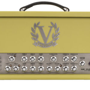 Victory MK Overdrive 100w Hand-Wired Valve Amp Head in Parrot