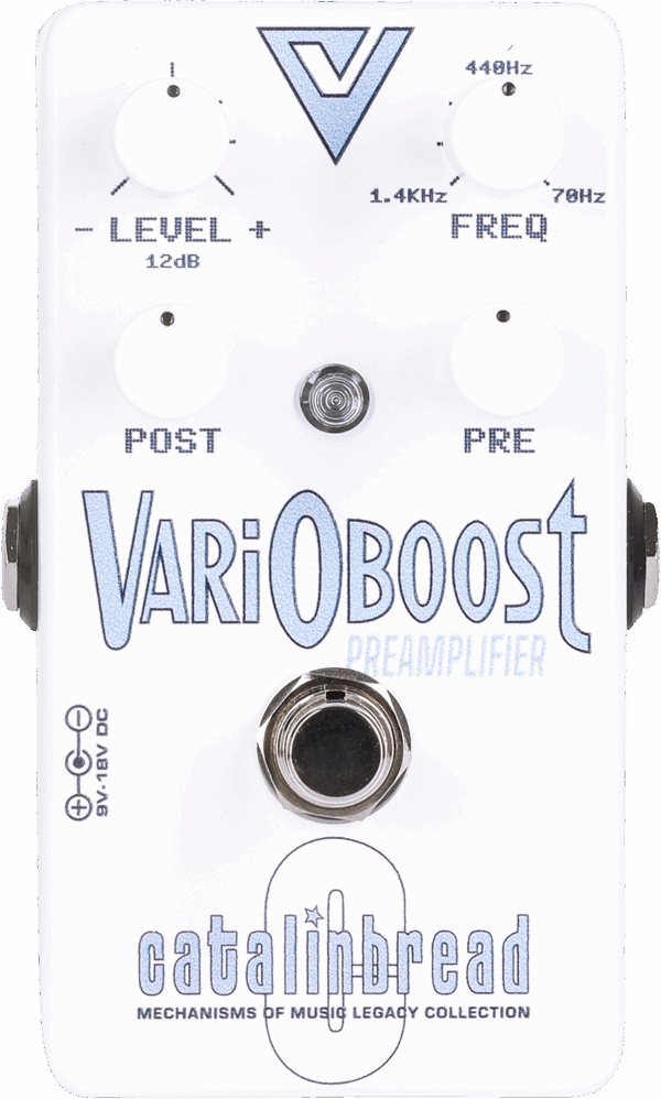 Catalinbread VariOboost Preamp pedal