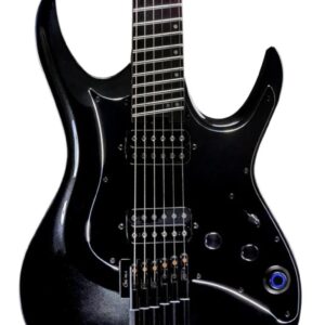 Mooer GTRS W800 Wing Headless Guitar In Pearl Black Rosewood Board