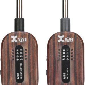XVIVE A58 - 5.8 GHZ WIRELESS GUITAR SYSTEM W/CASE - ROSEWOOD