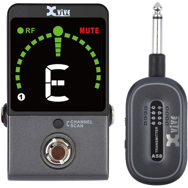 XVIVE P58 - 5.8 GHZ DIGITAL GUITAR PEDAL WIRELESS SYSTEM