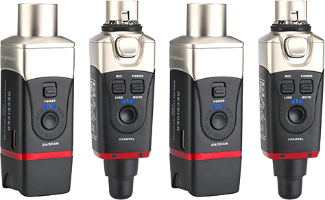 XVIVE U35D - 5.8 GHZ DUAL MICROPHONE WIRELESS SYSTEM - SET OF 2