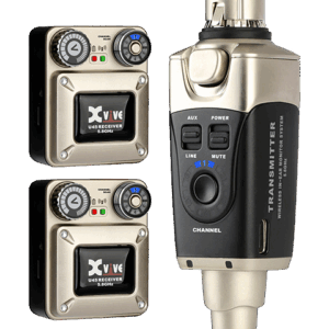 XVIVE U45R2 - 5.8 GHZ WIRELESS IN EAR MONITOR SYSTEM WITH TWO RECEIVERS