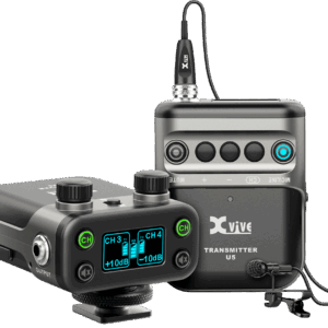 Xvive U5 T2 Wireless audio for video System set with 2 transmitters 2.4 GH