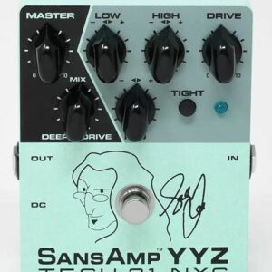 Tech 21 YYZ Geddy Lee Signature SansAmp YYZ Pedal