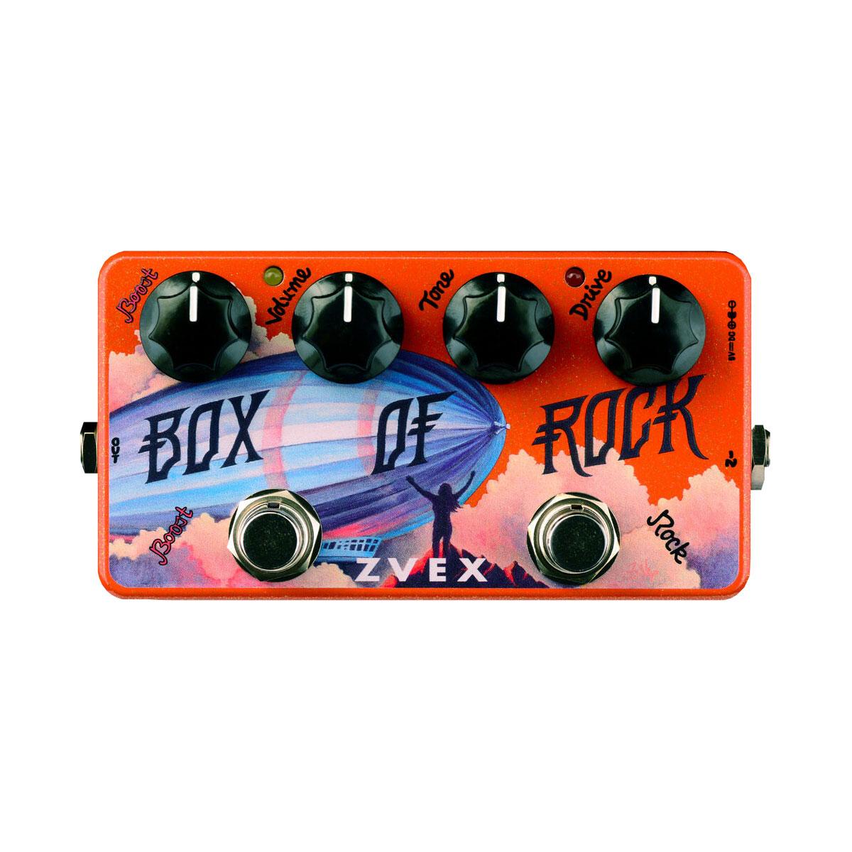 ZVEX Effects Vexter Box of Rock Distortion & Boost Pedal