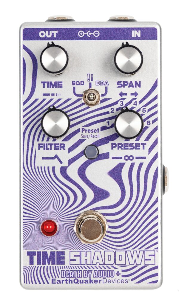 Earthquaker Devices & Death by Audio Time Shadows II Subharmonic Multi-Delay Resonator Pedal