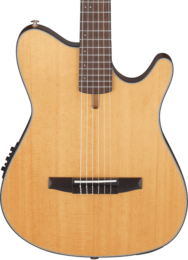 Ibanez FRH10N-NTF Nylon-String Electro Acoustic Guitar in Natural Flat