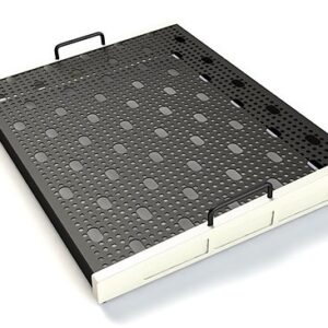 Temple Audio Templeboard TRIO 16.5x21in Pedalboard in Vintage White
