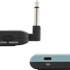 Fender Telepath Wireless System in Mystic Ice Blue and Black