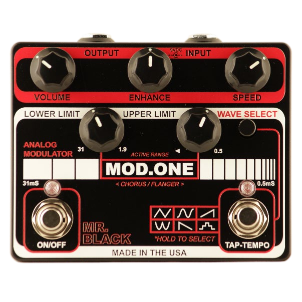 Mr. Black Mod.One Analogue Time Modulator Pedal