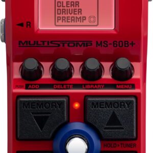 Zoom MS-60B+ MultiStomp Bass Pedal