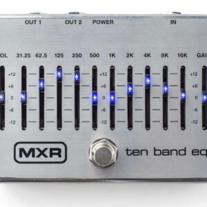 B Stock : MXR 10-Band EQ Pedal In Silver 005