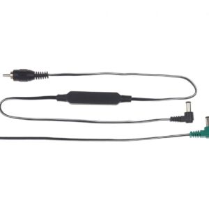 Cioks 2204 Booster Flex 4 Centre Positive 50cm Voltage Doubler (Black/Green)