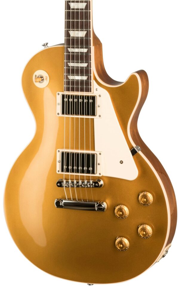 Gibson USA Les Paul Standard '50s Gold Top Nickel Abr Bridge hardware