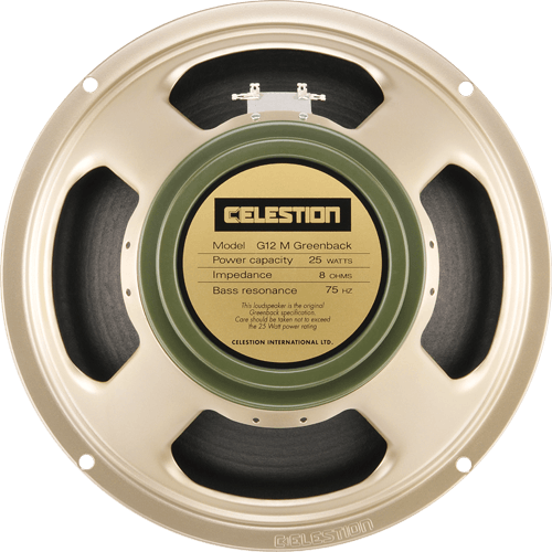Celestion 25W 8 ohm G12M Greenback Speaker