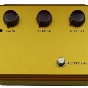 Ceriatone Centura Overdrive Pedal in Matte Gold Finish