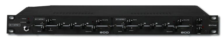 B Stock : Synergy SYN-2 Rackmount Preamp (For Two Modules) 002