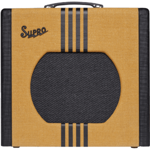 B Stock : Supro Delta King 12 15W 1x12" Valve Combo In Tweed and Black 004