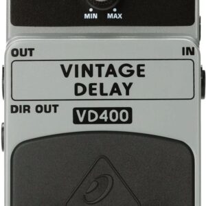 Behringer VD400 Vintage Analogue Delay Pedal
