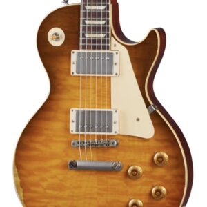 Gibson Custom Shop Murphy Lab 1959 Les Paul Standard Reissue Heavy Aged Electric Guitar in Green Lemon Fade