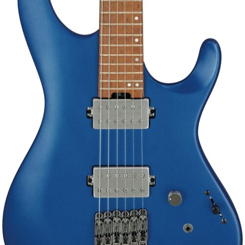 Ibanez Q52-LBM Q Series Headless Electric Guitar HH in Laser Blue Matte in stock