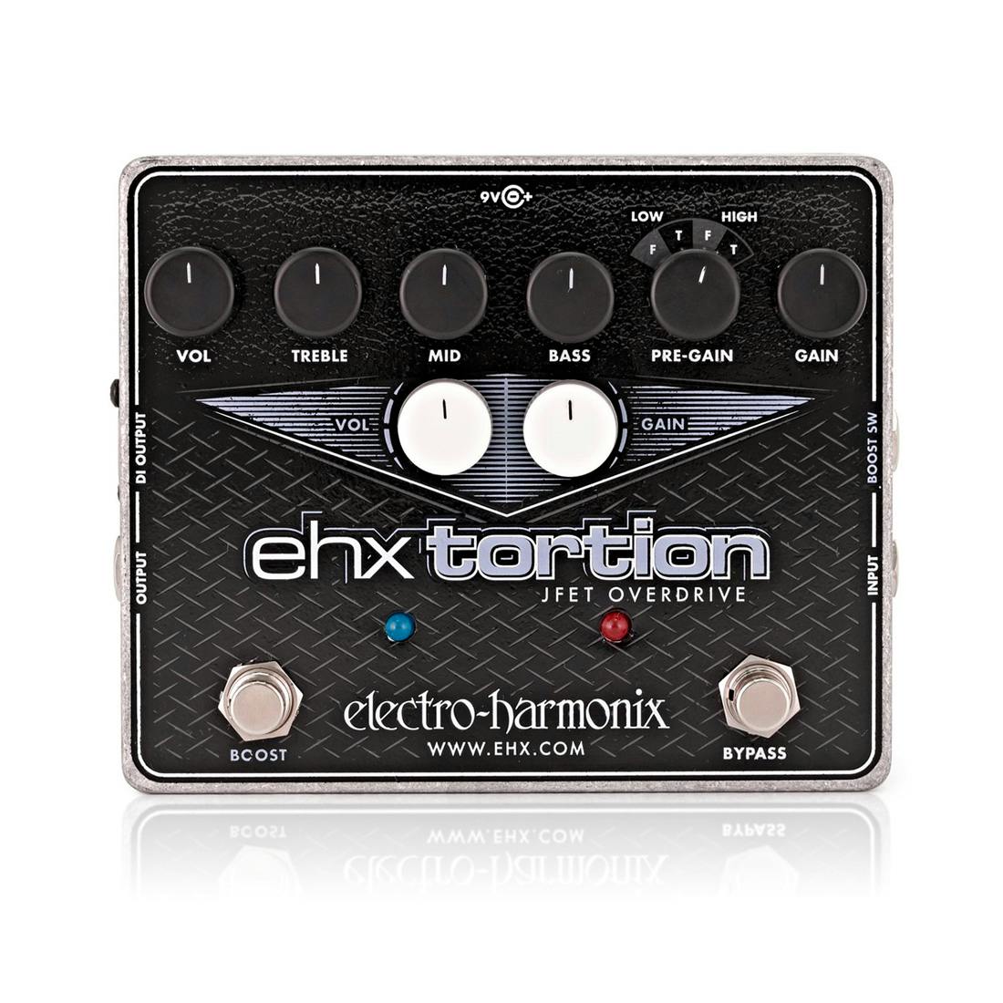 Electro Harmonix EHX Tortion Guitar Overdrive Effects Pedal