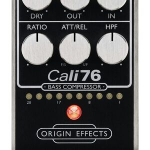 Origin Effects Cali76 Bass Compressor in Black