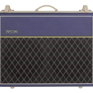 Vox AC30 Custom 30W Guitar Amplifier in Two Tone Blue and Cream