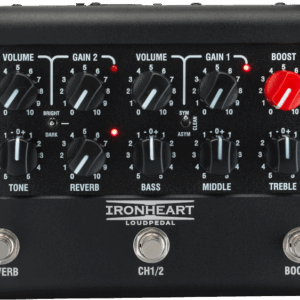 Laney Black Country Customs - IRONHEART LOUDPEDAL - Boutique Guitar Amplifier Pedal - 60W - Martin Miller