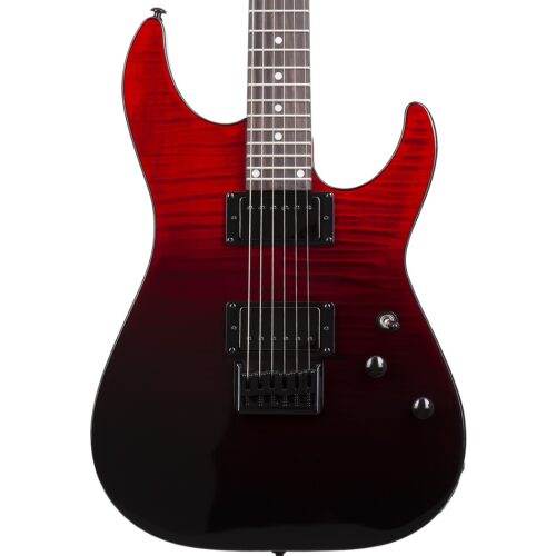Schecter C-1 Standard Electric Guitar in Bloodburst in stock