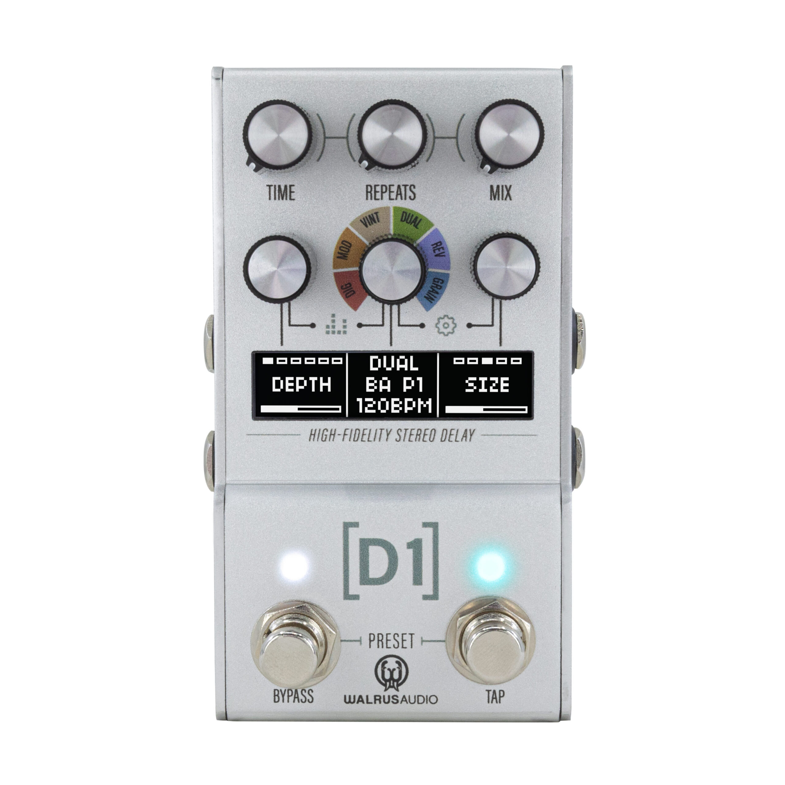 Walrus Audio Mako Series MKII D1 High Fidelity Delay Pedal