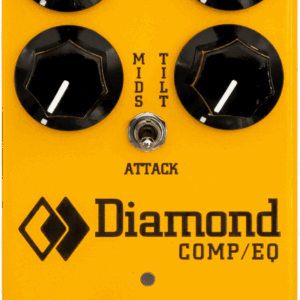 Diamond Comp/EQ Optical Compressor and Tilt EQ Pedal