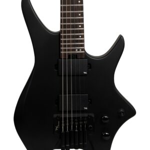 HILS NEXT HN5 Electric Guitar in Satin Black With Tremolo